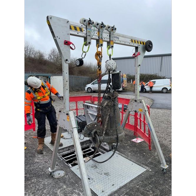 Porta-Gantry Rapide |  6'6 3/4" Beam | Standard Frame | Up to 1100 lb | Reid Lifting