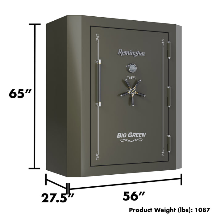 Gun Safe | 80 | Big Green Series | Remington SECSAR6584-BG