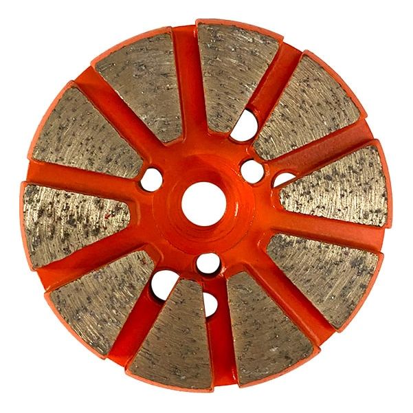 3'' Beveled Diamond Pucks | 30/40 Grit | Rhino Grind