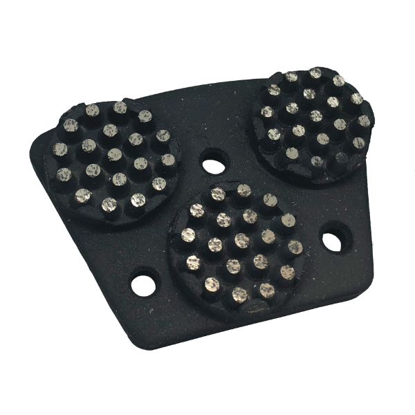 Triple Button Trapezoid Style Cluster | Rhino Grind