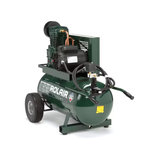 Wheeled Electric Air Compressor | 1.5 HP | Rolair Systems 5520K17A