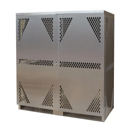 LP Cylinder Storage Cabinet | 10 to 20, 20 or 33 lb  | Aluminum | Securall