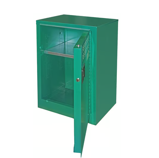 Pesticide Storage Cabinet | 12 Gallon | 1 Shelves | 1 Door | Self Latch | Securall