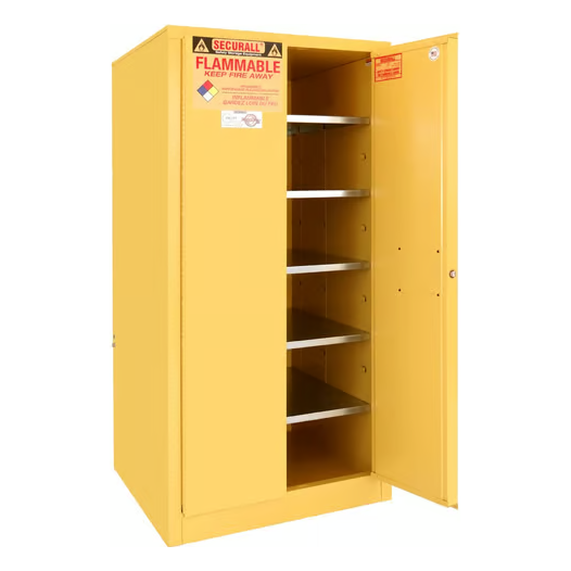 Flammable Liquid Storage Cabinet | 120 Gallon | 2 Door | Self-Latch | Securall