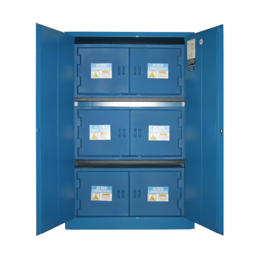 Acid & Corrosive Storage Cabinet | 2 Doors | Self Latch | Securall