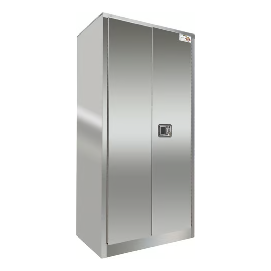 Industrial Storage Cabinet | 31 Cubic Feet | Stainless Steel | Self-Latch | Securall