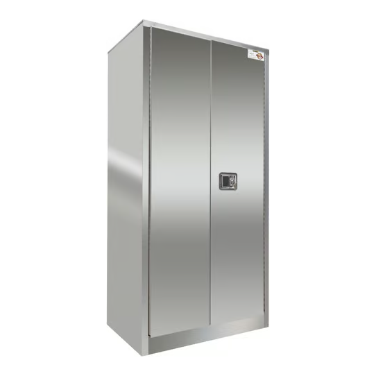 Industrial Storage Cabinet | 38 Cubic Feet |Stainless Steel | Self-Latch | Securall