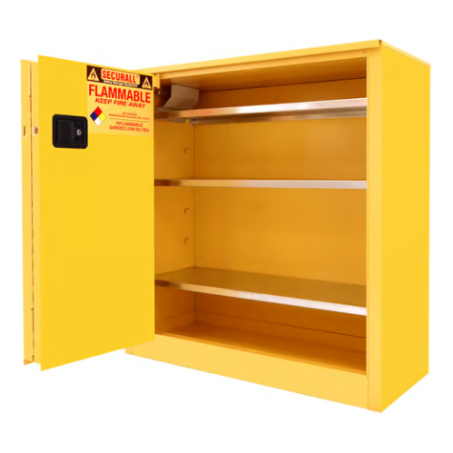 Flammable Liquid Storage Cabinet | 40 Gallon | 2 Door | Self-Latch | Securall