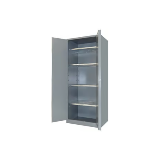 Industrial Storage Cabinet | 42 Cubic Feet | 4 Shelves | 2 Doors  | Self-Latch | Securall