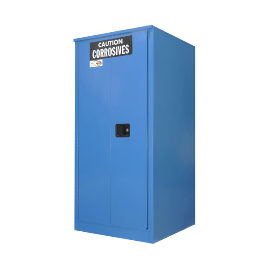 Acid & Corrosive Storage Cabinet | 60 Gallon | 2 Shelves | 2 Doors | Self Latch | Securall