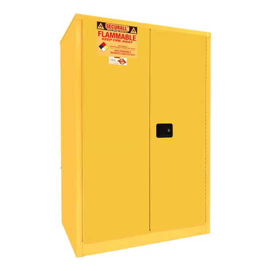 Flammable Liquid Storage Cabinet | 90 Gallon | 2 Door | Self-Latch | Securall