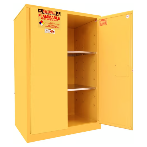 Flammable Liquid Storage Cabinet | 90 Gallon | 2 Door | Self-Latch | Securall