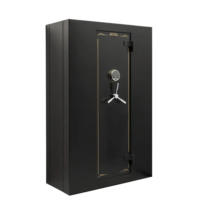 Modular Safe Super Titan | Access Code/Key Entry | Black | 9 Gauge Steel | Holds 24+ Long Guns | SnapSafe 75011
