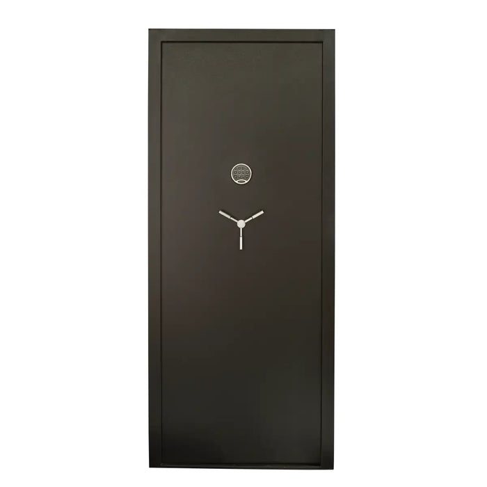 Vault Door | 32'' In-Swing | Black | 12 Gauge Steel | Access Code/Key Entry | SnapSafe 75416