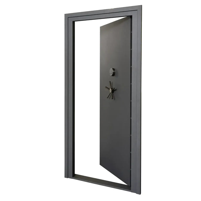 Vault Door | Premium Dark Gray | 81" High | 12 Gauge Steel | SnapSafe 75421