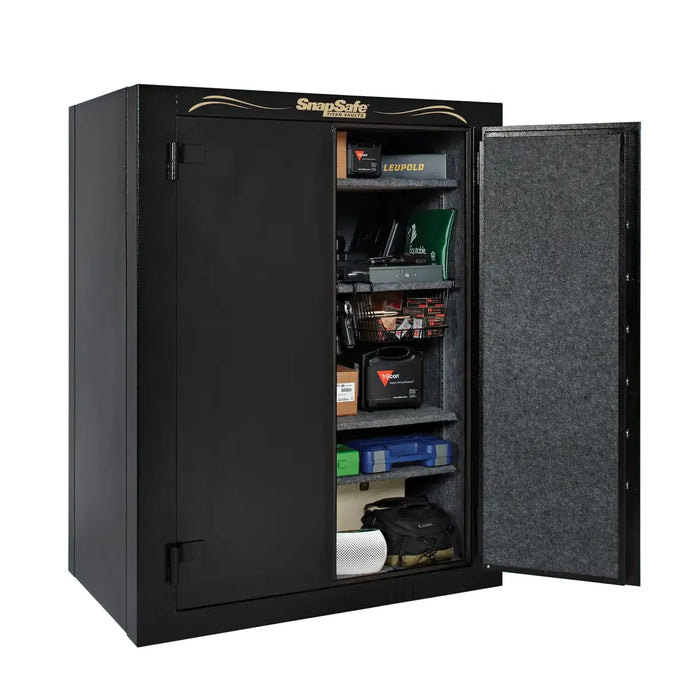 Vault Double Door | 9 Gauge Steel | Holds 56+ Long Guns | XXL | SnapSafe 75013