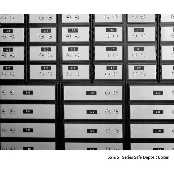 Socal Safe Bridgeman 10 openings 3'' x 5'' Modular  Safe Deposit Box 81 lbs ST 10