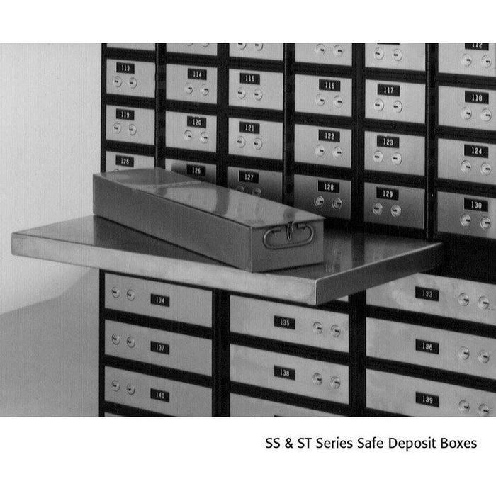 Socal Safe Bridgeman 10 openings 3'' x 5'' Modular  Safe Deposit Box 81 lbs ST 10