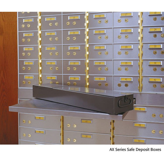 Socal Safe Bridgeman 12 openings 5'' x 10'' Modular Safe Deposit Box 210 lbs AX-12