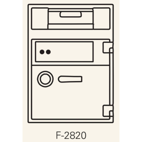 Socal Safe International Fortress Depository Safe F-2820 D1E (L22 Lock)