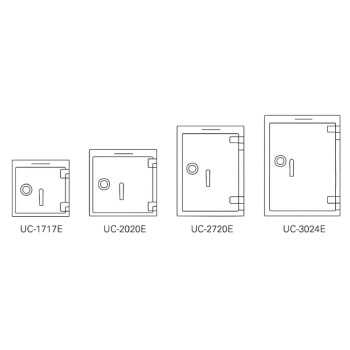 Socal Safe International Fortress Utility Chest Electronic Lock UC-1717E