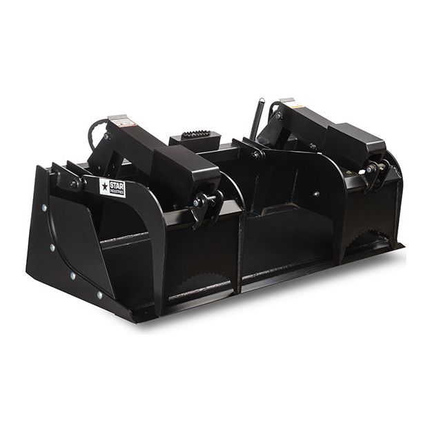 66'' HD Skid-Steer Grapple Bucket | Star Industries 175-66