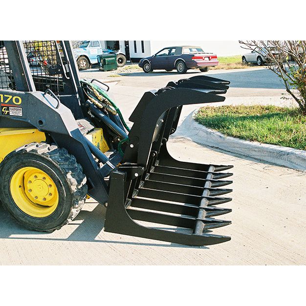 72'' Demolition Grade Skid-Steer Root Grapple Bucket | Star Industries 170DG-72