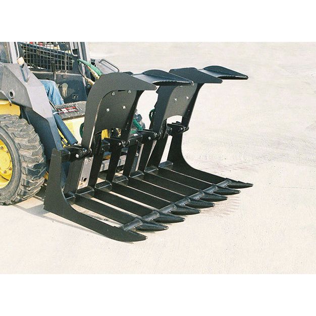 72'' Demolition Grade Skid-Steer Root Grapple Bucket | Star Industries 170DG-72