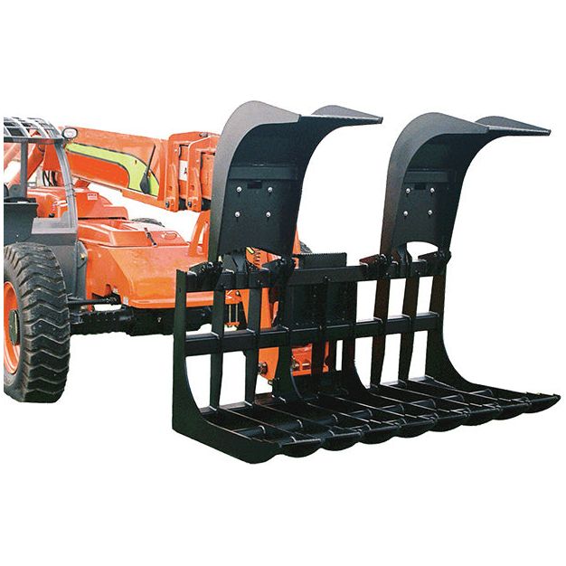 72'' Demolition Grade Skid-Steer Root Grapple Bucket | Star Industries 170DG-72