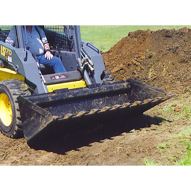 60'' Heavy Duty Skid-Steer Bucket | Star Industries LP22A-60