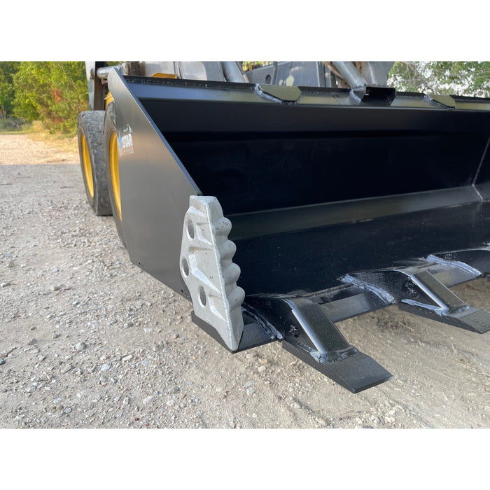 60'' Heavy Duty Skid-Steer Bucket | Star Industries LP22A-60