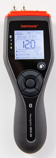 Taylor Tools Moisture Meter, Restoration (w/Bluetooth) DI.BDX30