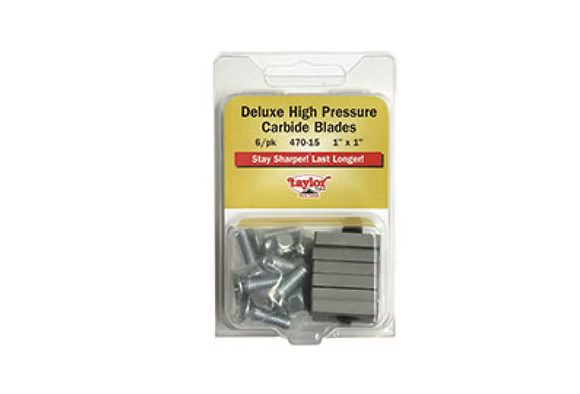Taylor Tools Replacement Premium Performance Carbide Steel Blades (set of 6) 470.15.00