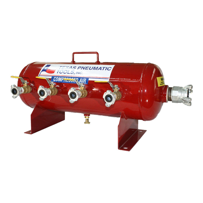 Air Manifold | 10 Gal | ASME Tank | Texas Pneumatic Tools TX-6AMF