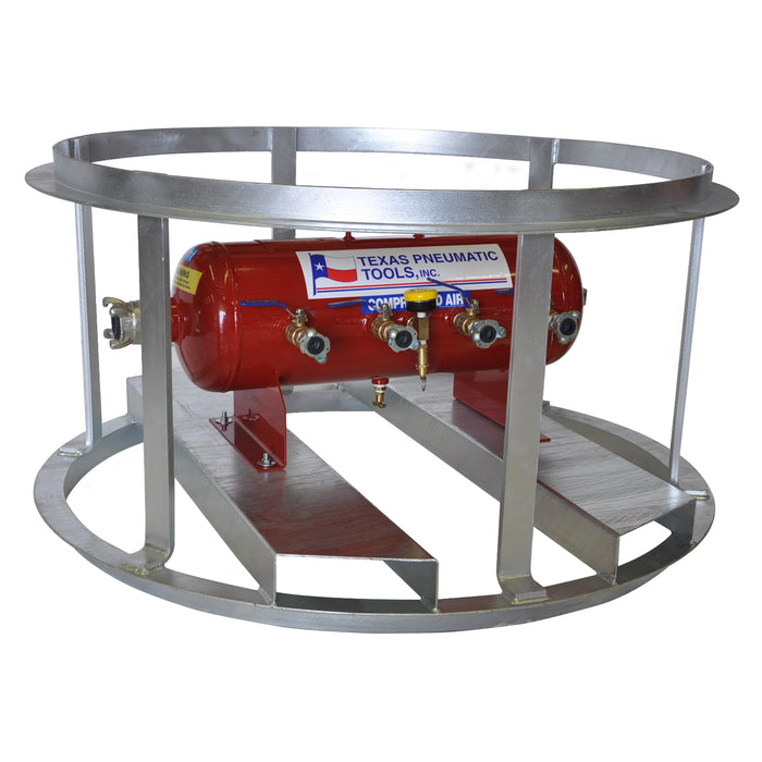 Air Manifold | 10 Gal | ASME Tank | Texas Pneumatic Tools TX-6AMF