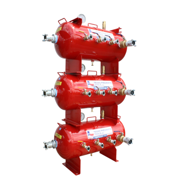 Air Manifold | 60 Gal | ASME Tank | Texas Pneumatic Tools TX-5AMF