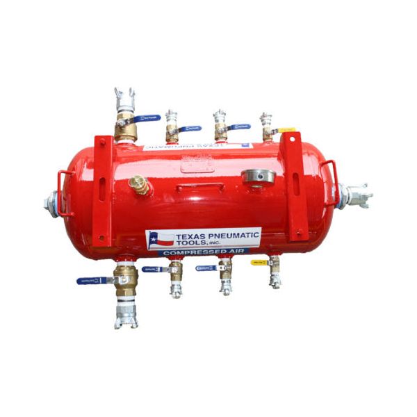 Air Manifold | 60 Gal | ASME Tank | Texas Pneumatic Tools TX-5AMF