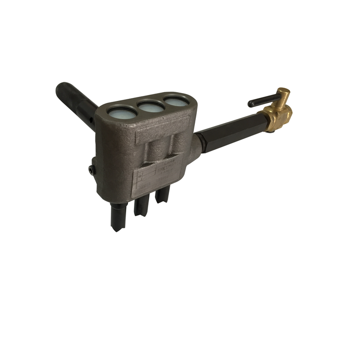 Triple Piston Scaler with Air cock & TX-00151 Rexalloy Pistons | Texas Pneumatic Tools T3-AC-151