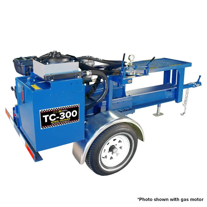 Wheel Crusher | 10HP | 3PH | Electric Power | TSI TC-300 E 3PH