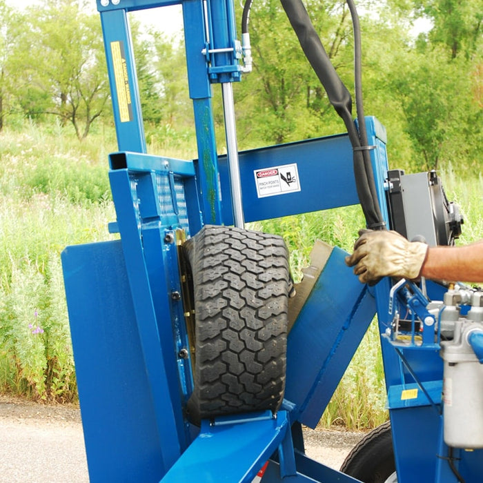 Tire Service International TC‑100 EP Electric Tire Cutter – 10 HP, 3‑Phase 220/440 V, Cuts All Tire Types