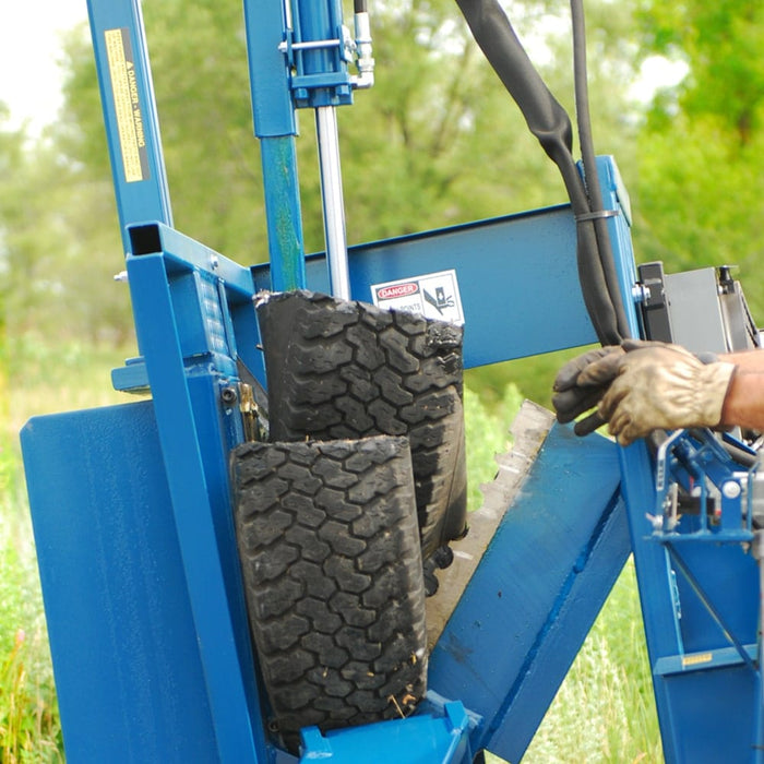 Tire Service International TC‑100 EP Electric Tire Cutter – 10 HP, 3‑Phase 220/440 V, Cuts All Tire Types