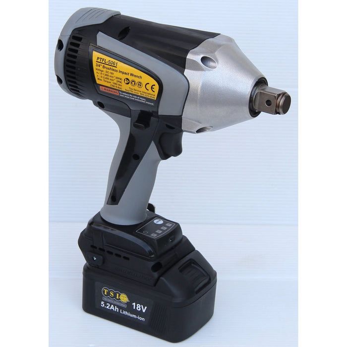 Cordless Impact Wrench | 740 ft-lbs | 1/2″ Drive | TSI IW740