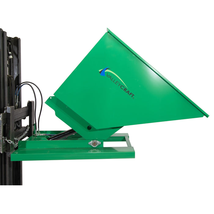 Powered Self-Dumping Hopper | 1 yd³ | 4000 lb. Capacity | Valley Craft