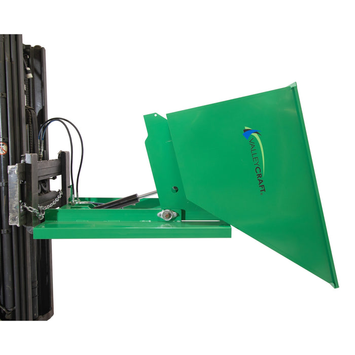 Powered Self-Dumping Hopper | 1 yd³ | 4000 lb. Capacity | Valley Craft
