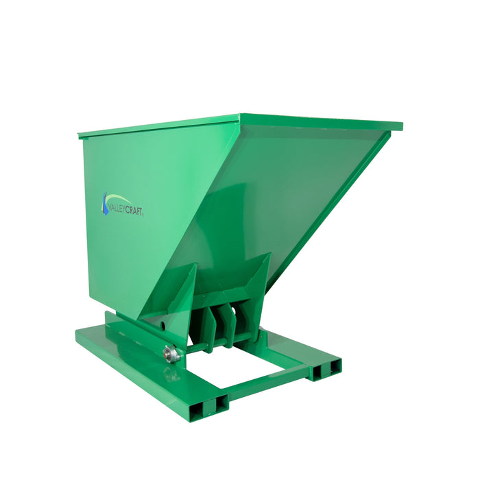 Powered Self-Dumping Hopper | 1 yd³ | 4000 lb. Capacity | Valley Craft