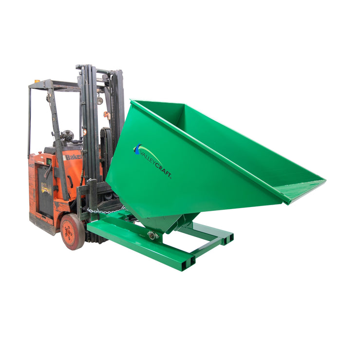 Powered Self-Dumping Hopper | 1 yd³ | 4000 lb. Capacity | Valley Craft