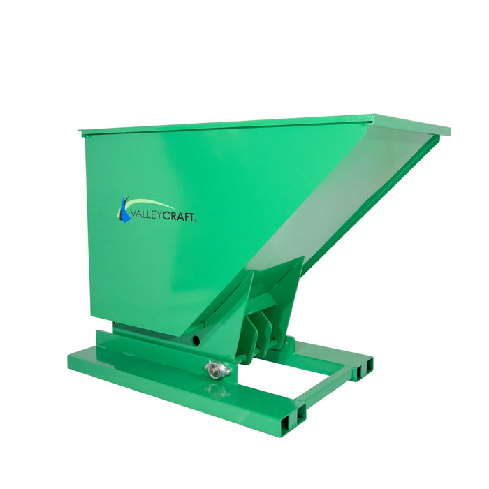 Powered Self-Dumping Hopper | 1 yd³ | 6000 lb. Capacity | Valley Craft