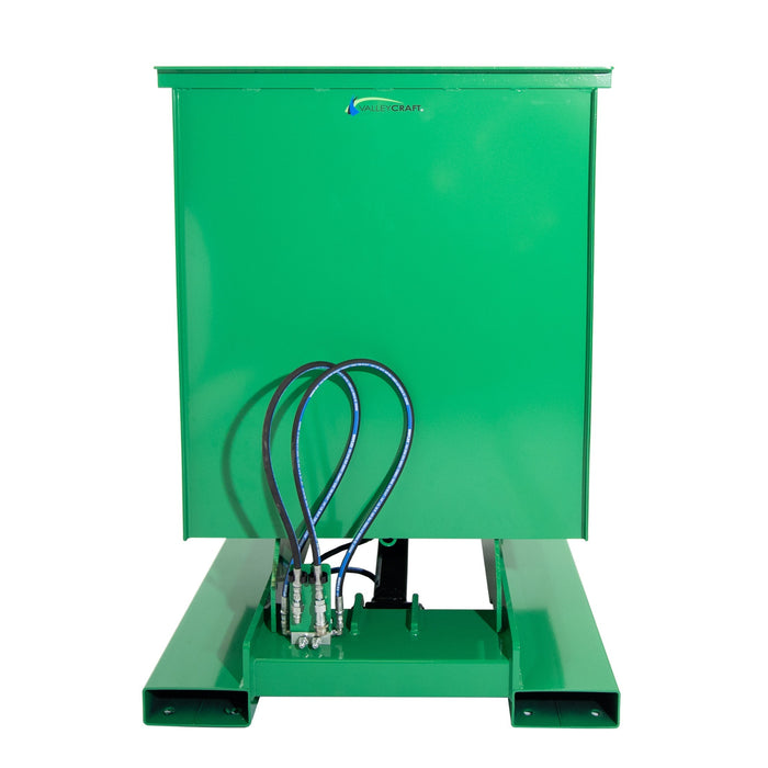 Powered Self-Dumping Hopper | 1 yd³ | 6000 lb. Capacity | Valley Craft