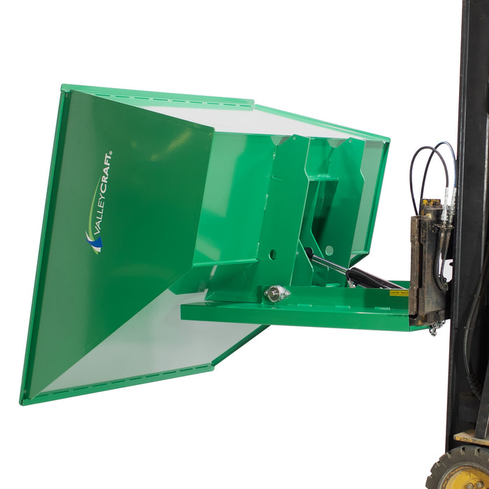 Powered Self-Dumping Hopper | 2 yd³ | 4000 lb. Capacity | Valley Craft