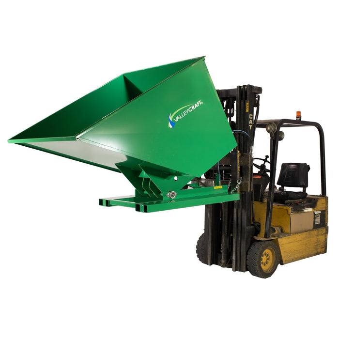 Powered Self-Dumping Hopper | 2 yd³ | 4000 lb. Capacity | Valley Craft